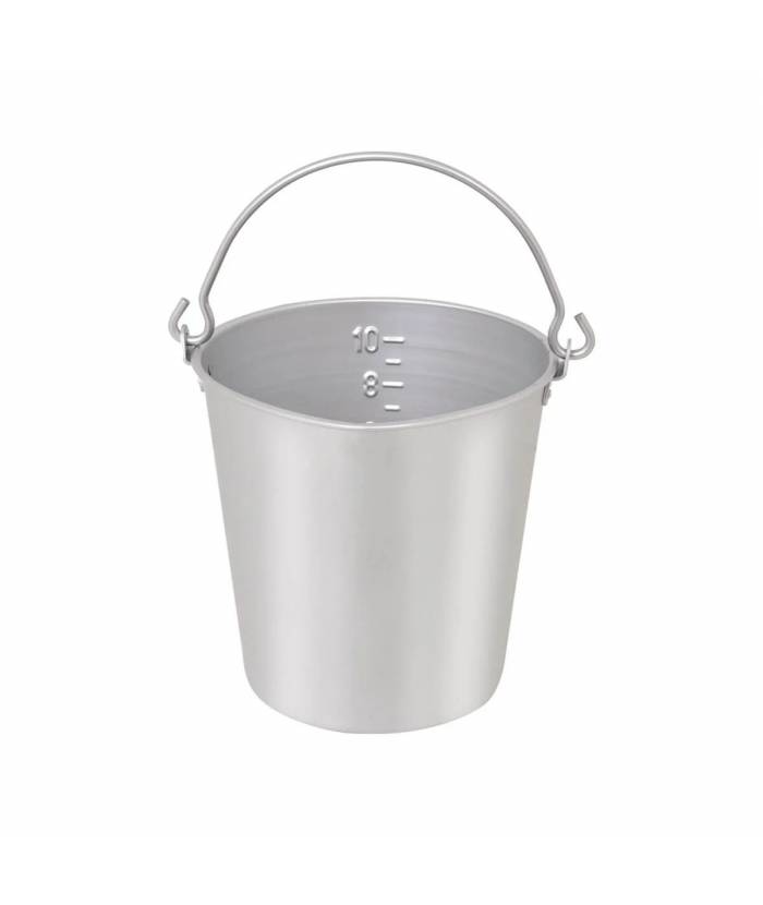 Seau a bec aluminium 10l