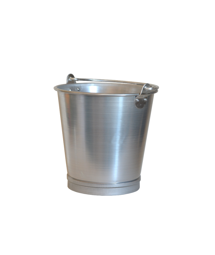 Seau a bec aluminium 10l