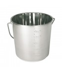 Seau de mesure aluminium 10 l