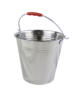 Seau inox 10 litres avec anse